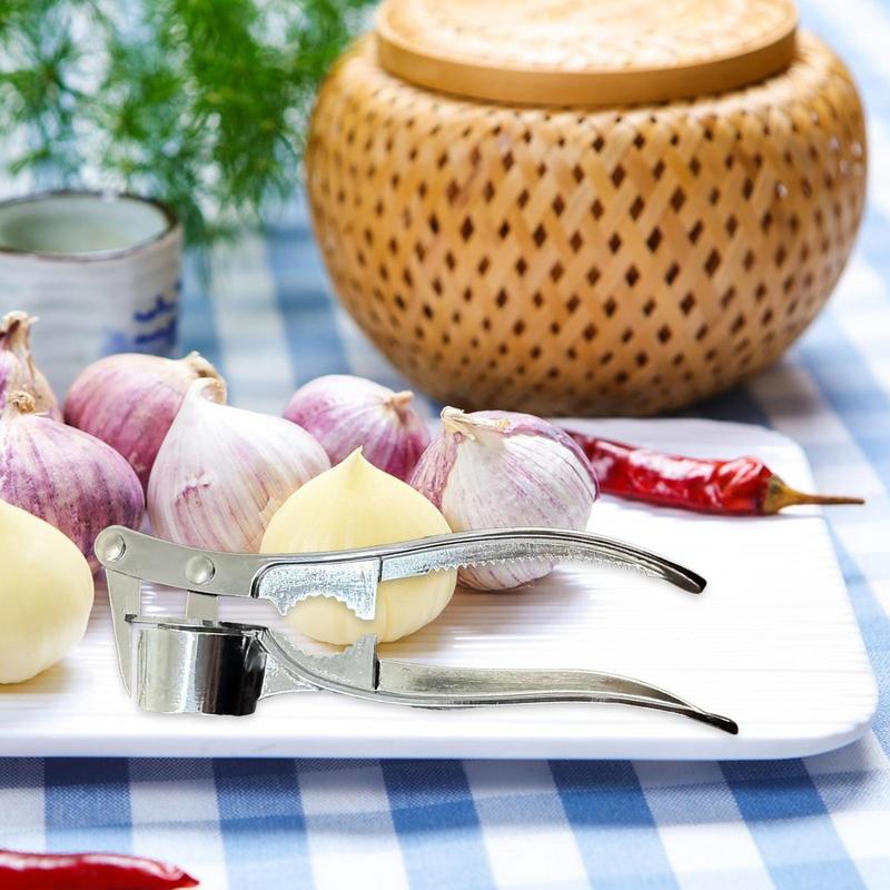 Garlic Press Mincer Walnut Crusher Tool Multifunctional Kitchen Accessories Easy To Clean Garlic Smasher For Home Use Picnic And