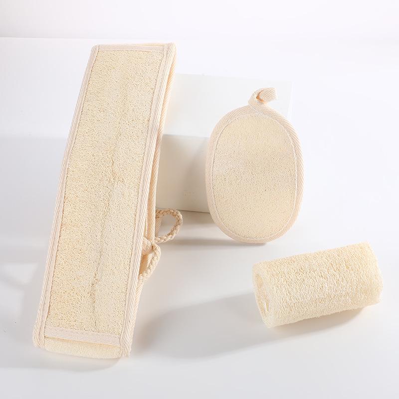 Ramie Sisal Body Scrub Set & Jute Bath Gloves