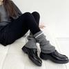 Vintage Chain Twist Striped Pattern Cotton Tights for Women Breathable Leggings Spring Fall Opaque Pantyhose Stockings