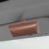 Sunglass Holder For Car Visor Magnetic Car Glasses Holder Multifunctional Ticket Card Clip Sunglass Car Visor Eyeglasses Box