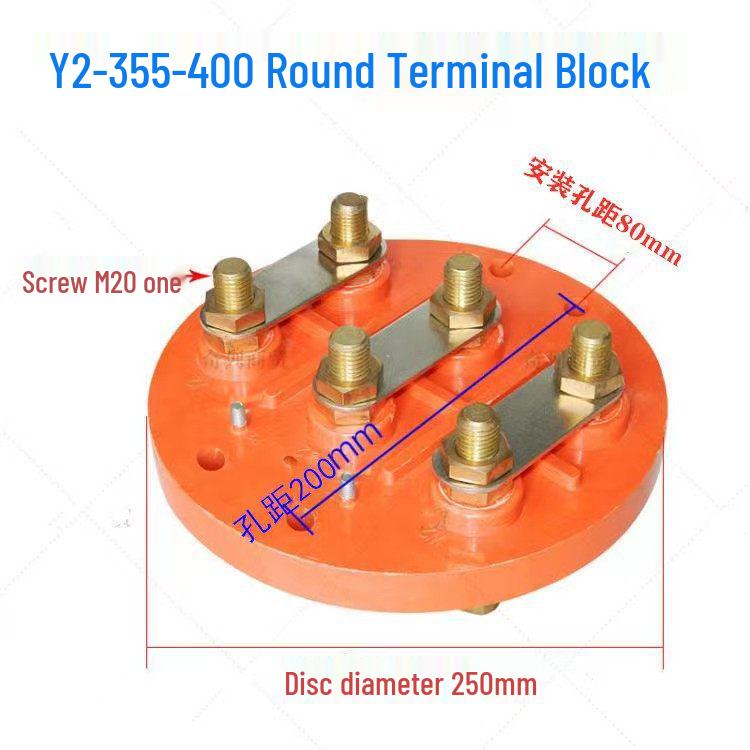 Three-phase Motor Terminal Box Y2Y2-160-180 with Thickened Copper Connection Block