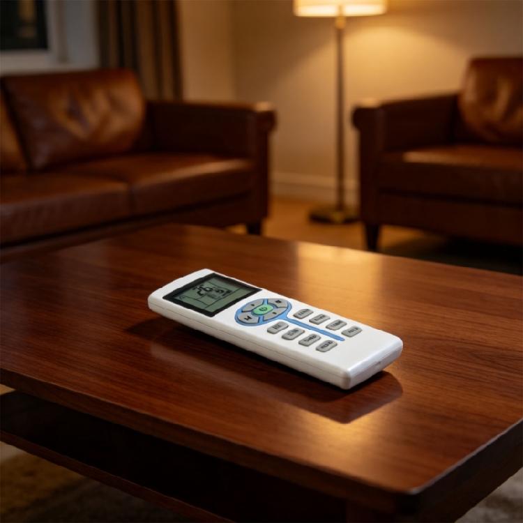 Air Conditioner Remote Control for Chigo ZH/TL03 with LCD Screen, Physical Power Fan Timer Sleep Clean Button for Split Air Conditioner Backup Use
