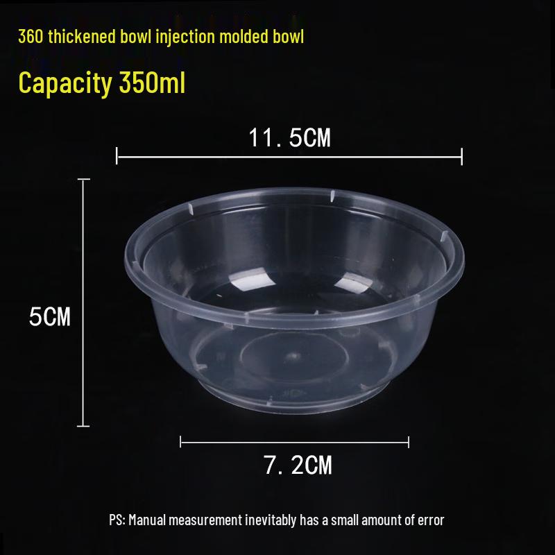 Chulu Disposable Round Plastic Bowls