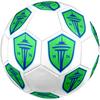FC Seattle Sounders Size 5 Soccer Ball, Machine-Stitched PVC, Durable & High Bounce, All Ages Fit, fan merchandise, matches & outdoor use.