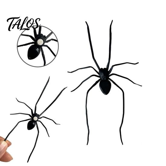Halloween Themed Decor 3D Spider Fridge Magnet, Spooky Realistic Magnetic for Holiday Decorations Refrigerator, Car Surface, Garage Door, Parties,