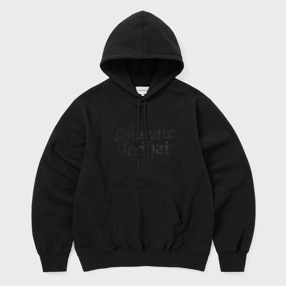 Этот Никогда Не Старый английский Логотип Худи Черный S