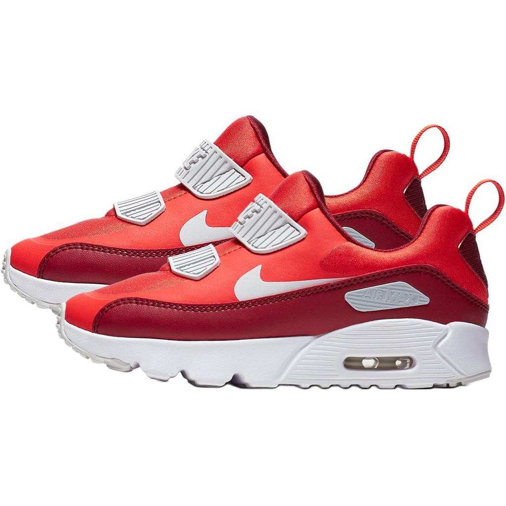 Nike Air Max 90 Soft Comfortable Low Top Casual Shoes Kids Sneakers Red 881927-603