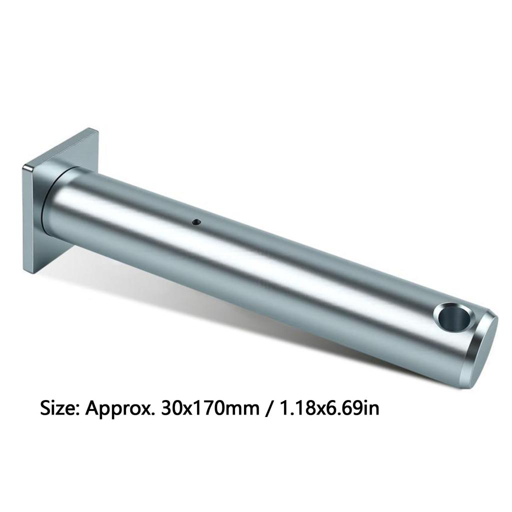 2 Piezas 30 mm X 170 mm Pasadores de Cubo para Mini Excavadora Reemplazo para Mini Excavadora Doosan DX17