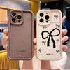 Case For Redmi 15 Note 14 4G 13 12 PRO 5G Plus 10 8 9 11S 13C 14C 12C 12 13 A5 A3 10C Cover Bow Cute Silicone
