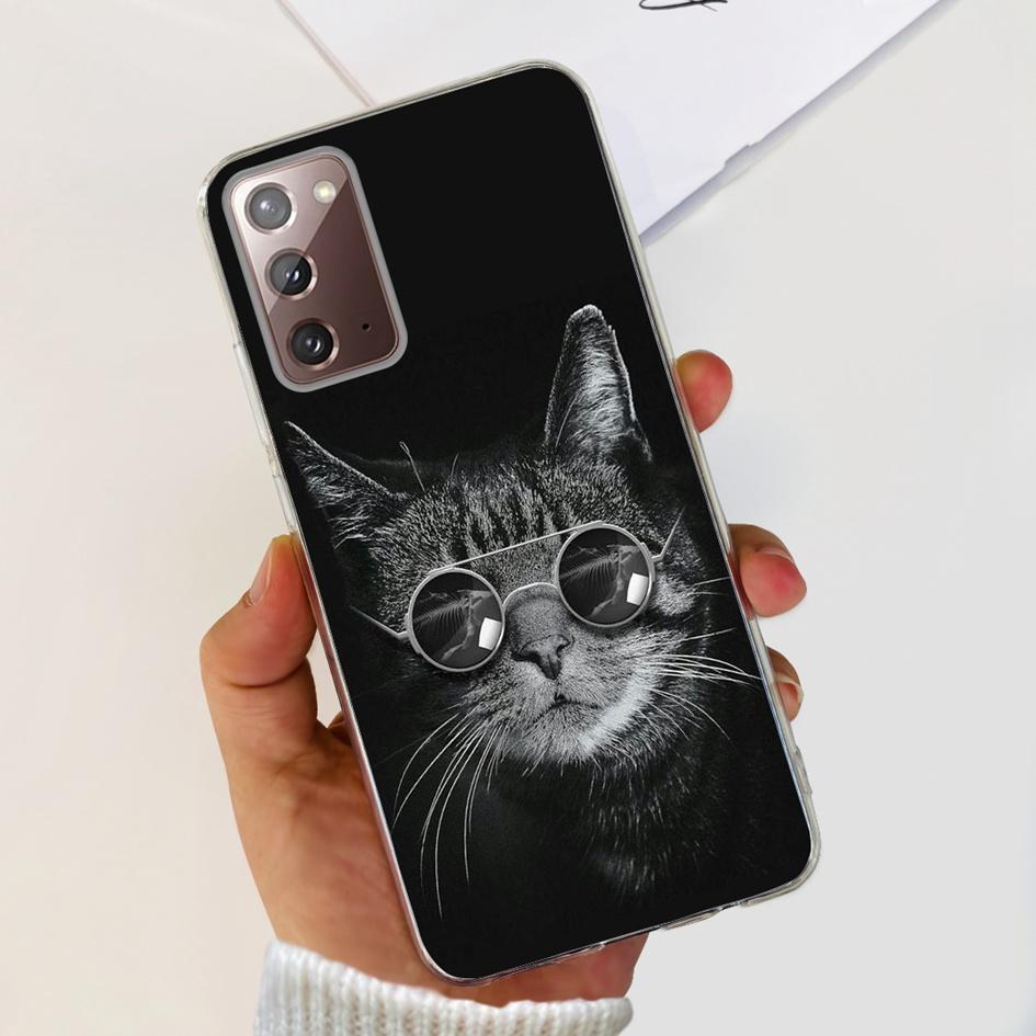 For Samsung Note 20 5G Case SM-N981B Popular Flower Slim Soft Silicone Phone Cover For Samsung Galaxy Note20 Ultra 5G Funda Capa