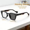 2026 New Fashionable HD Multifocus Photochromic Men's Reading Glasses Retro Neutral High Quality Anti Blue Light Glasses
