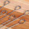10x Steel Skewers for Roulades, Roulades, Meat, Wrapping, Roasting
