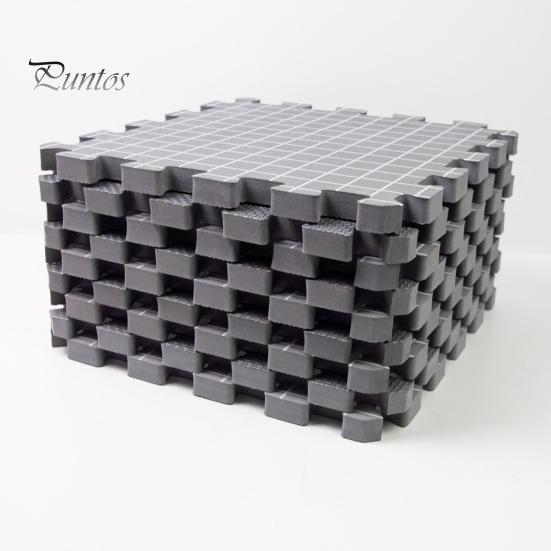 Knitting Blocking Mat Set Thick Foam Mat with Grid Lines Reusable Single-sided Blocking Board for Crochet or Knitting Projects