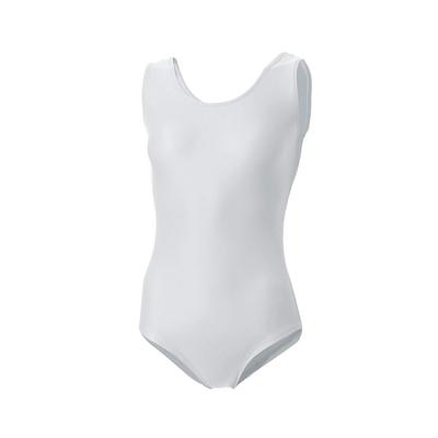 Wundou Gymnastics Leotard White 110 P-500 Women's P-500-00
