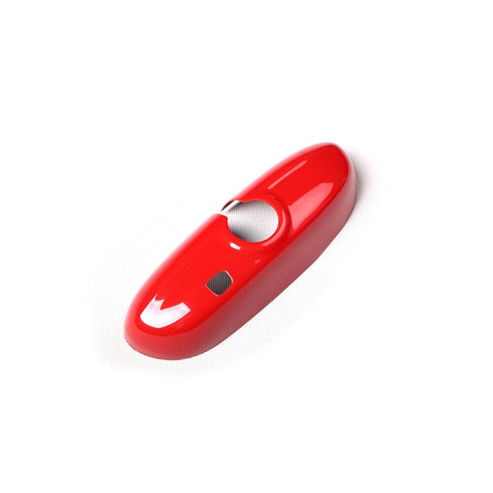 Interior Rearview Mirror Frame Cover 1PCS For Mini Cooper F56 14-2021 Bright Red