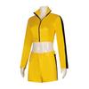 The Kill Bill Bride Cosplay Costume Anime Yellow Halloween Outfit Interaction