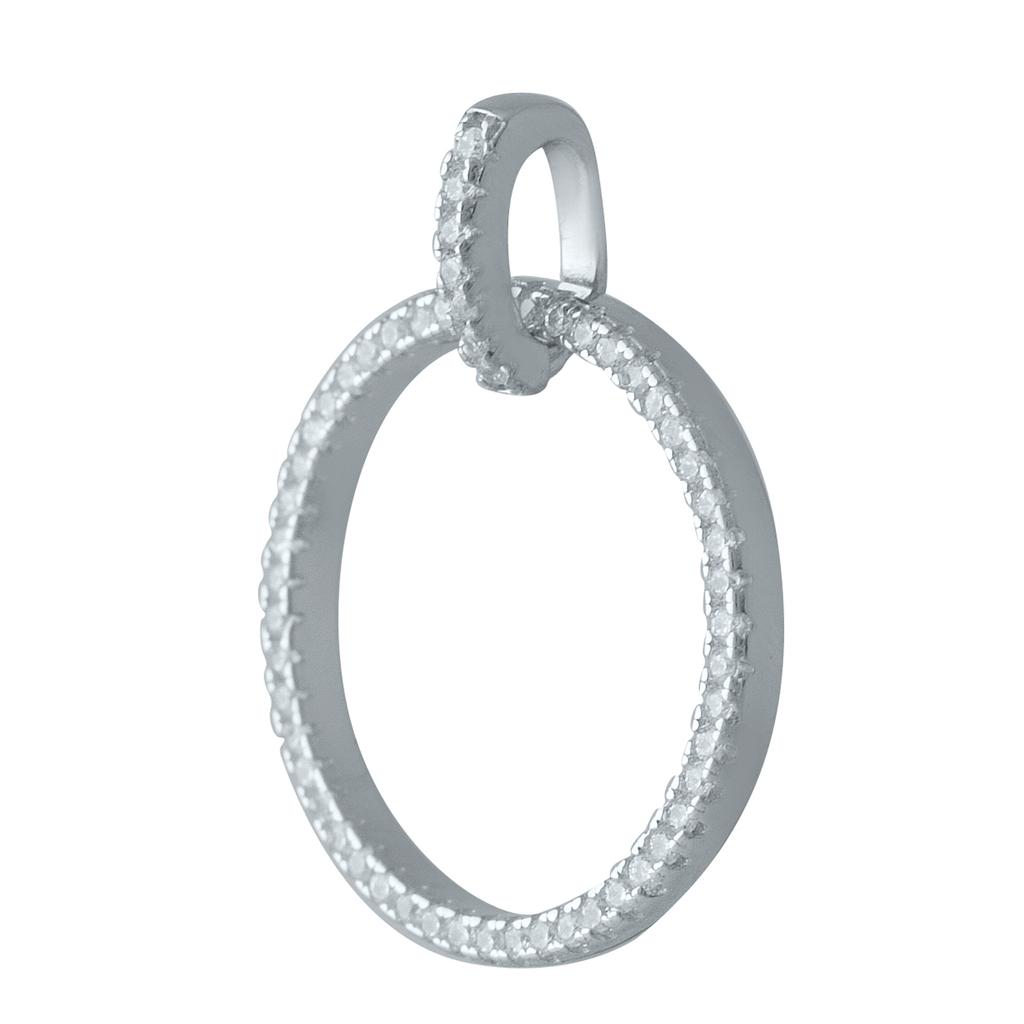 Silver Pendant with Cubic Zirkonia (1978023)