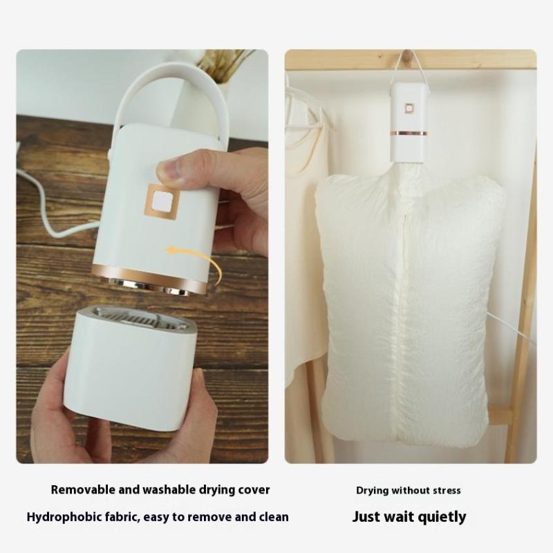 Mini Portable Foldable Electric Dryer With Intelligent Timer Fast Drying Household Cabinet Compact Dryer Included For Travel