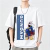 Anime Japonais Mobile Suit RX Gundam T-shirts d'été à manches courtes en coton imprimé Unisexes Femmes Harajuku Yk Streetwear Hauts Tee