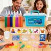 Creative Building Role Play Accessories Magicking Water Gel Toy Easy Carry Case for Kids Ages 5 and Up