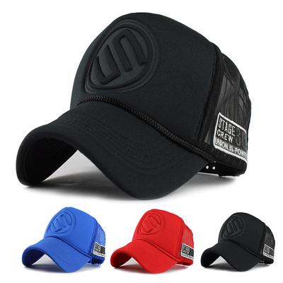 Sommer Herren Netzmütze Snapback Trucker Hüte Damen Baumwolle Sonnenschutz Baseballkappe KTB