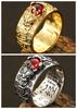 S/Set Chinese Feng Shui Brass Pixiu Rings For Men Amulet Vintage Copper Coin Adjustable Unisex Ring Bring Wealth Luck Jewelry