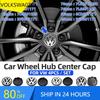 For VOLKSWAGEN VW 2025 For VW POLO 56MM/65MM/66MM Original Car Wheel Center Hub Caps Covers For Volkswagen VW R GTI Emblem Auto EJ1