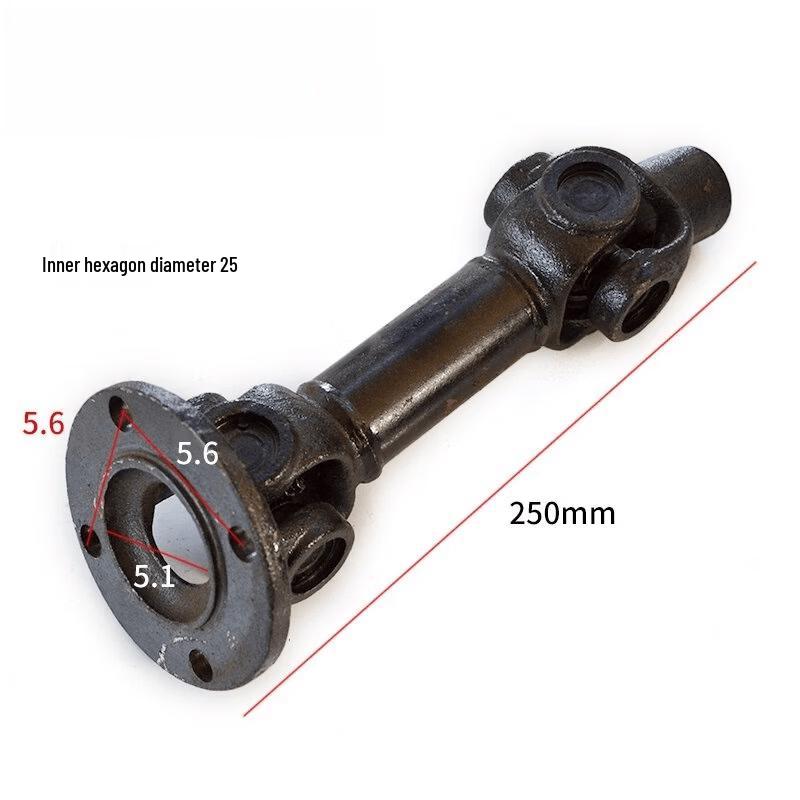 Aokewen Small Loader Pump Drive Shaft with 220mm Disk