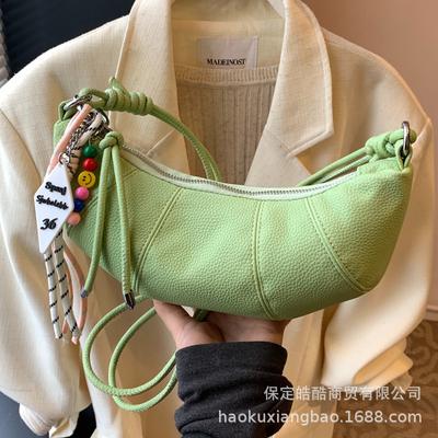 French Niche Bag Women's 2025 New High-end Shoulder Messenger Bag Popular Spring and Summer Versatile Dumpling Croissant