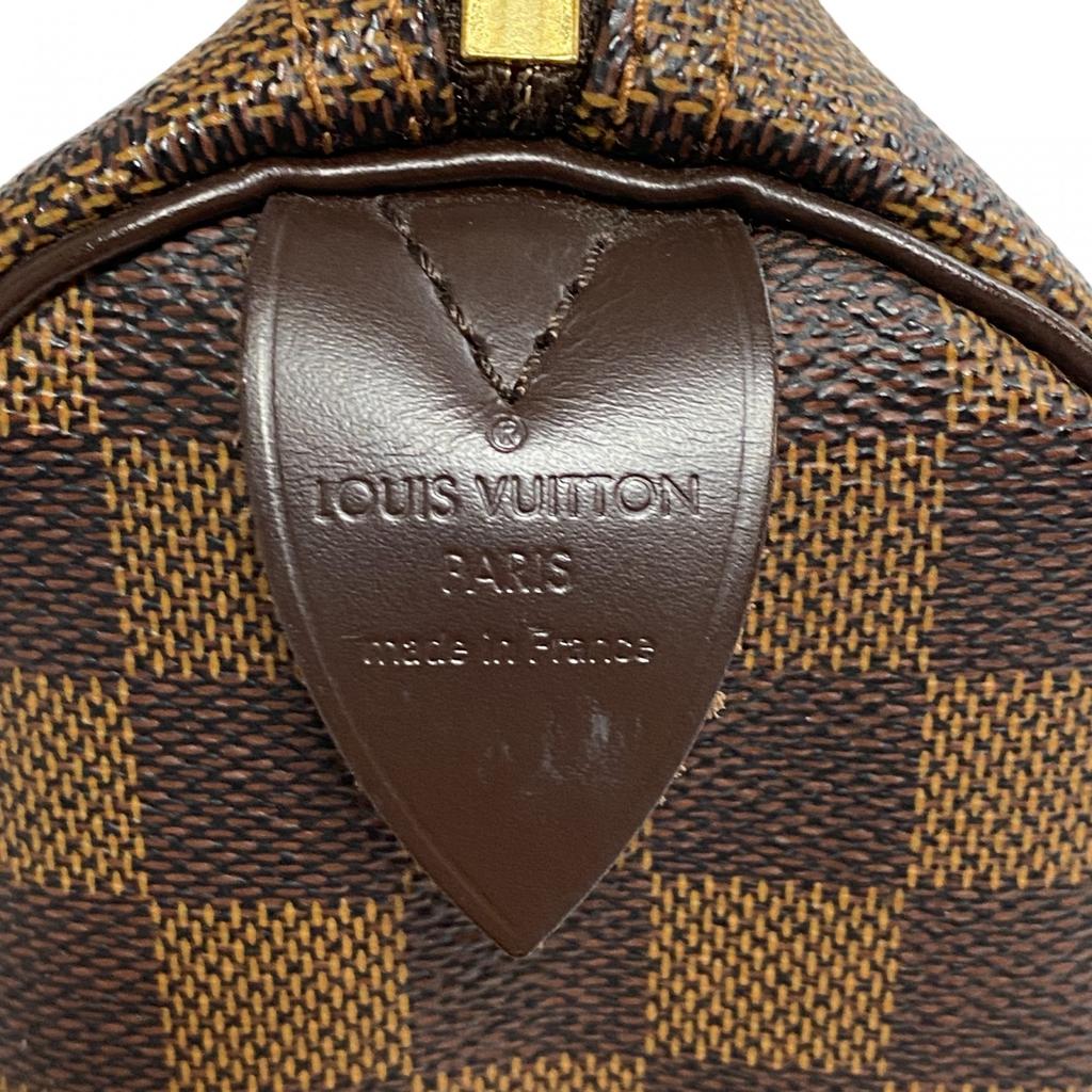 Used LOUIS VUITTONHandbag Brown leather/PVC Women