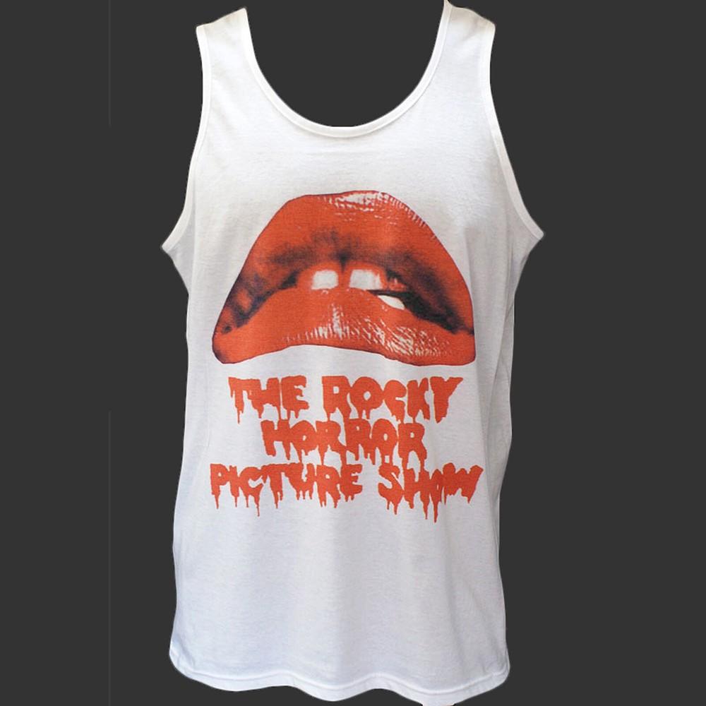 

The Rocky Horror Picture Show Movie Film T-SHIRT vest top unisex white S-4XL 3XL