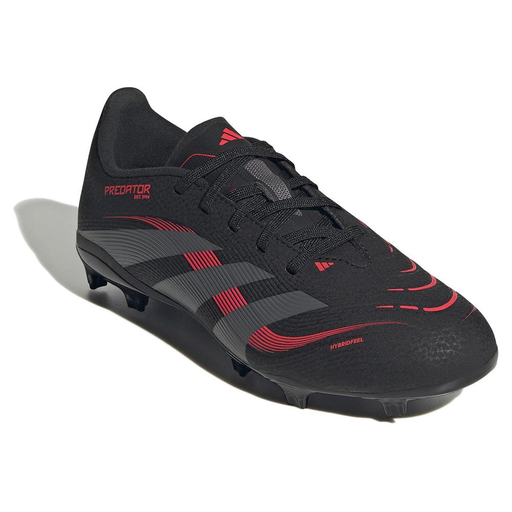 Adidas predator league soccer shoes hybridfeel upper black