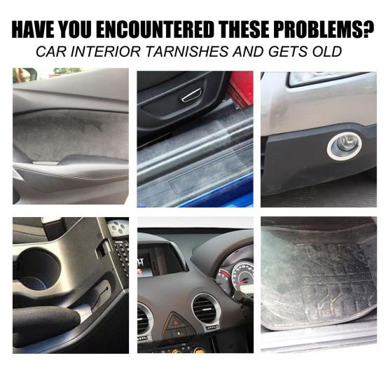 Auto-Kunststoff-Restaurator, Keramikbeschichtung, umweltfreundlich, effektiver UV-Schutz, Auto-Innenraum, Kunststoffteile, Kristallbeschichtung, Reparaturzubehör