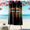 Parma Calcio Print Beach Towel, Large Soft Quick Dry Towel for Beach Camping Swimming