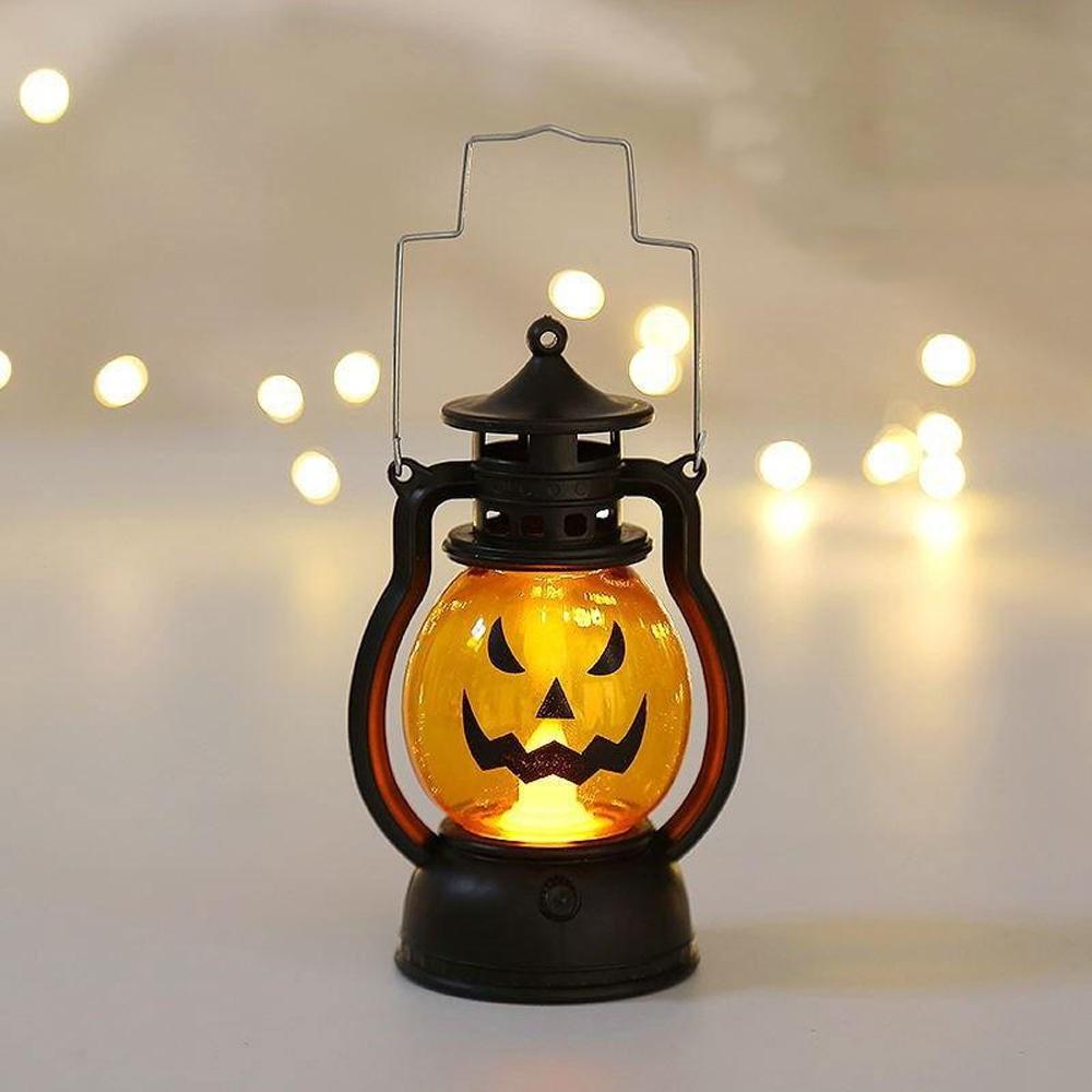 Decor Lanternă LED de Crăciun Lanternă Crăciun Vintage Castel Agățat Lumină LED Retro Suport Lumânare Lanternă lampă suspendată