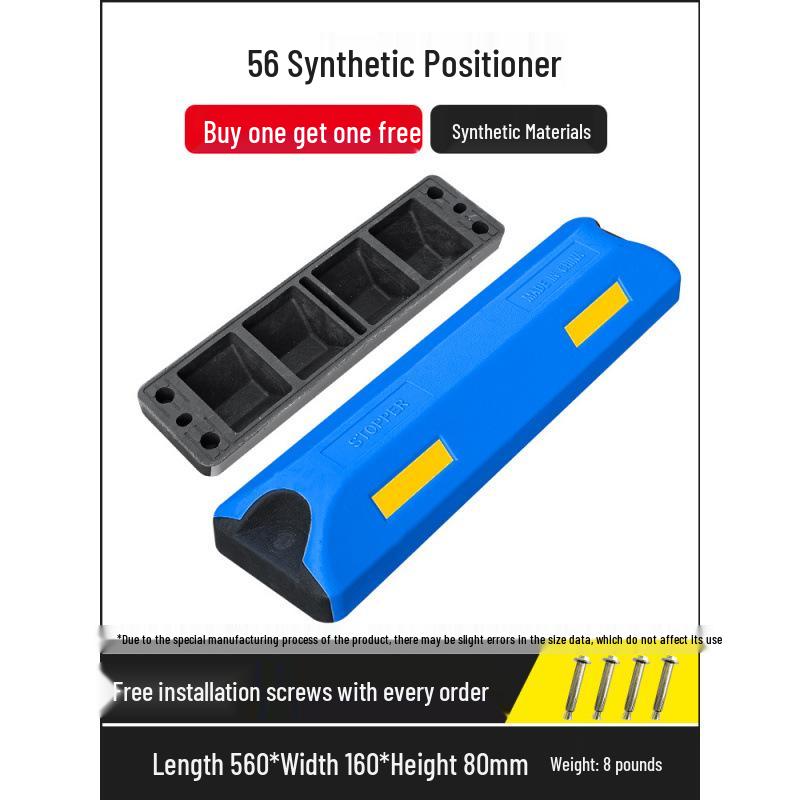 Rubber Parking Space Wheel Stopper and Positioner