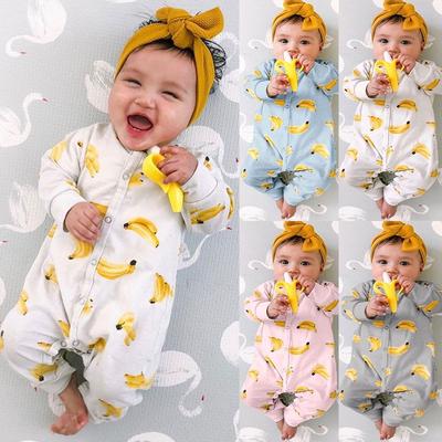 banana print jumpsuit
