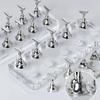 Durable Acrylic Nail Art Practice Stand Magnetic Fingernail Display Holder for False Nails
