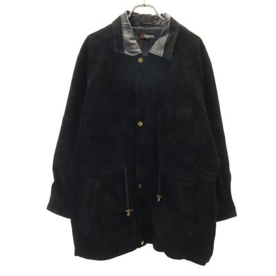 Pierucci Pig Leather Leather Jacket S Black Men's Used