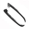For Ford Mustang 2024 2025 carbonfiber Rear Fog Light Foglight Lamp Cover Trim Foglamp Reflector sticker Exterior Accessories