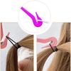 2-6pcs Hair Bands Rubber Cutter Simple DIY Rubber Band Remover Hook Disposable Hair Tie Remover Knife Salon Hair Styling Tool