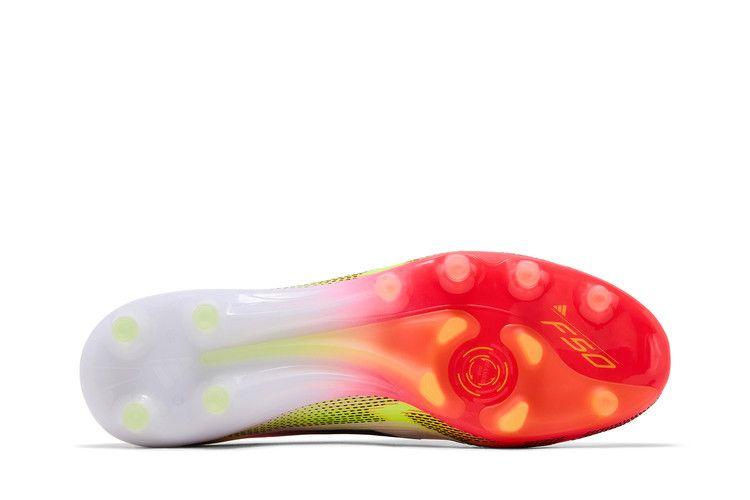 Men's Sneakers adidas F50 Elite AG Solar Pack Cloud White/Core Black/Solar Yellow