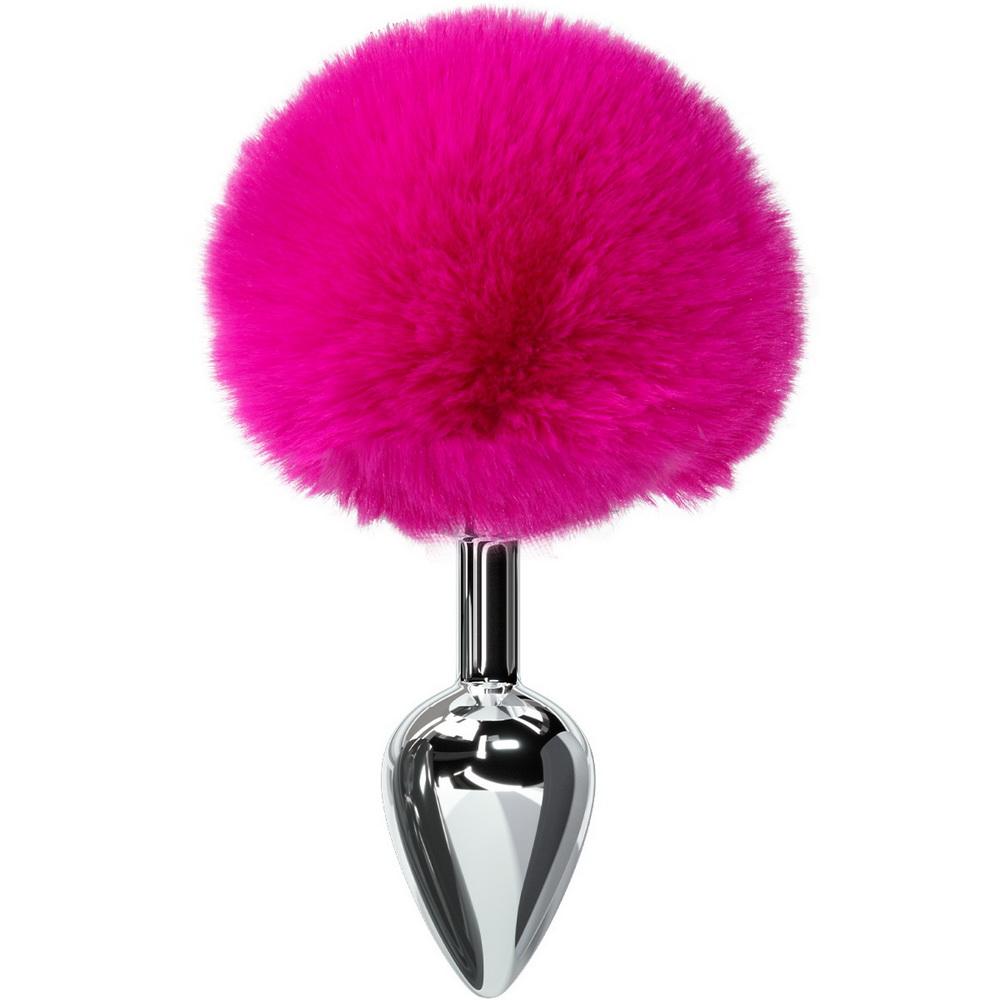 Anal Toy Butt Plug Smooth Touch από ανοξείδωτο ατσάλι Bunny Tail Πρωκτικό βύσμα Πρωκτικό σεξ Παιχνίδια για ενήλικες