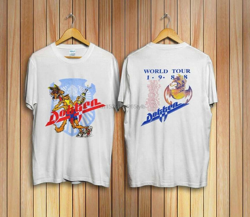 Maglietta Vintage Dokken 1988 Beast from the East Tour Concert