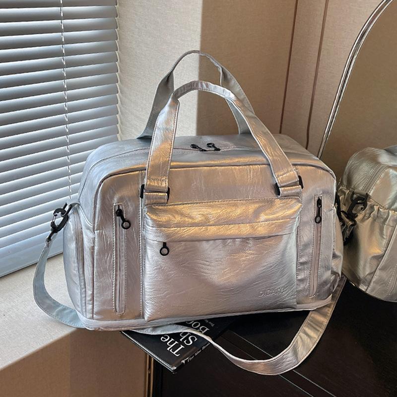 Lightweight Travel Bag Women's Large Capacity Handbag Water-repellent Luggage Bag Shoulder Bag