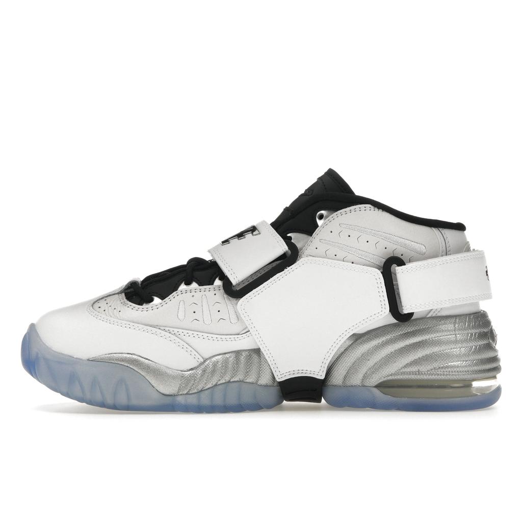 Nike Air Adjust Force Weiß Metallic Silber Damen Sneaker Schwarz Transparent DV7409-100