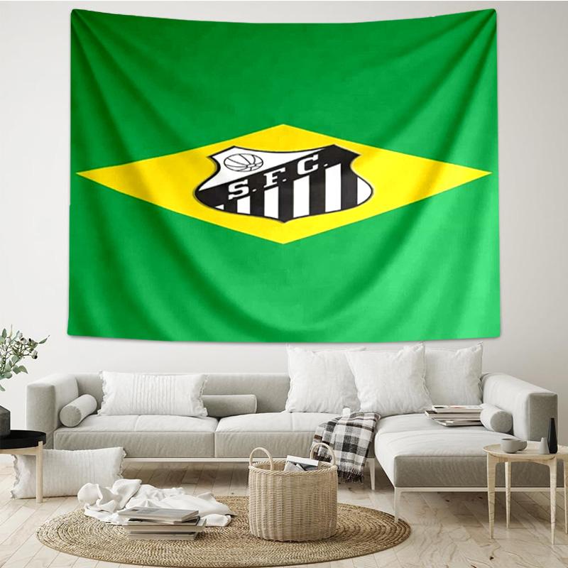 1PC Powerful Football Crest Design Printed Tapestry Room Decoration Wall Hanging for Living Room Bedroom, dormitory, Birthday and Christmas gifts