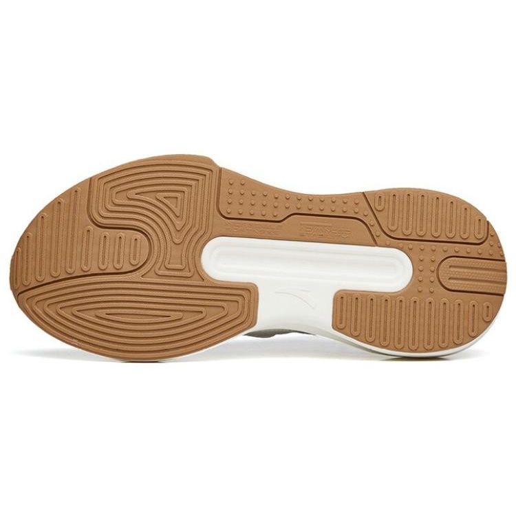 Anta C37 Series Comfortable Low-Top Sports Casual Shoes Women Sneakers White Brown 922238037-14