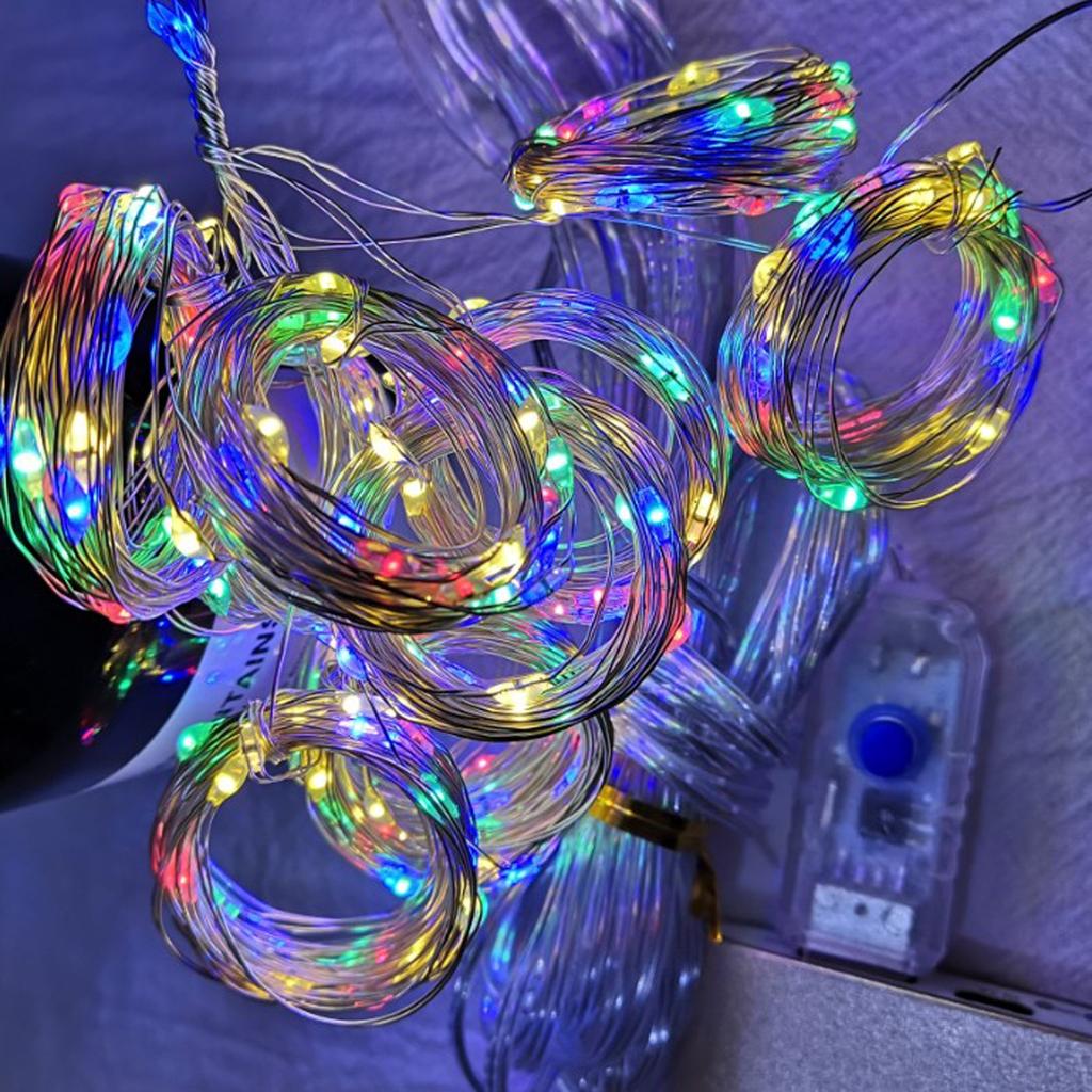 Creative Party Wedding Curtain Lights USB String Light With Remote Control