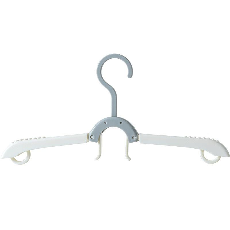 

5pcs Foldableable Portable Clothes Hanger Travel Portable Clothes Mini Hanging Rack Multi-functional Storage Home Business Trip
